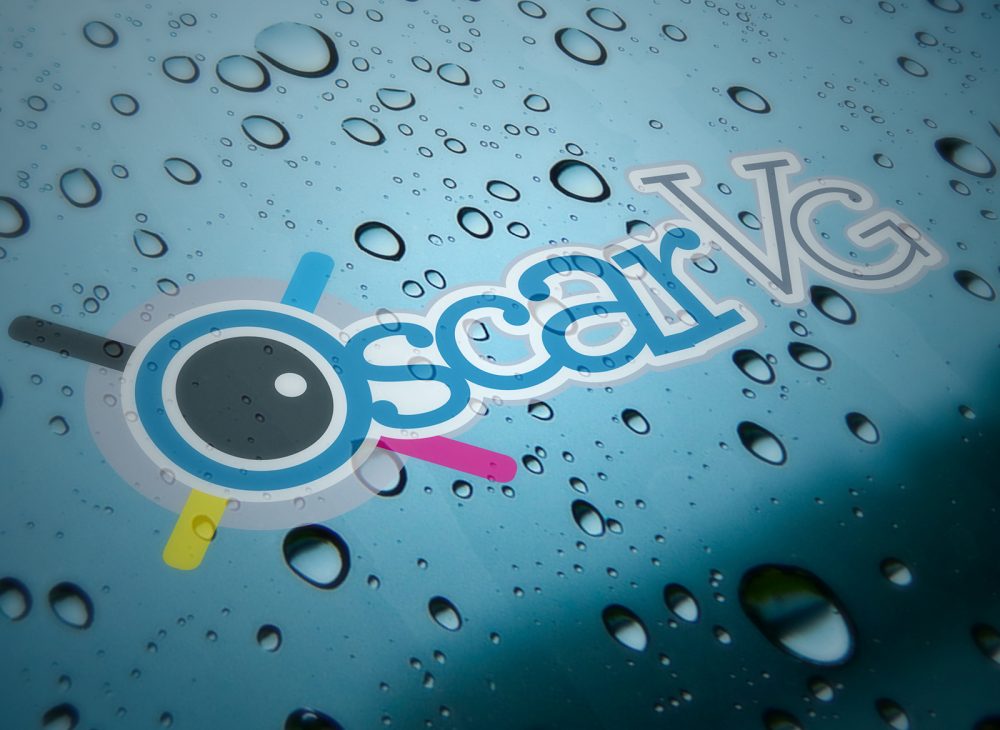 Logotipo OscarVG LLUVIA